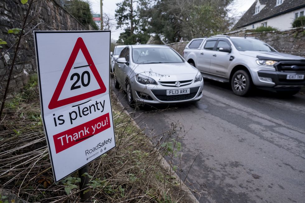 20MPH speed limits