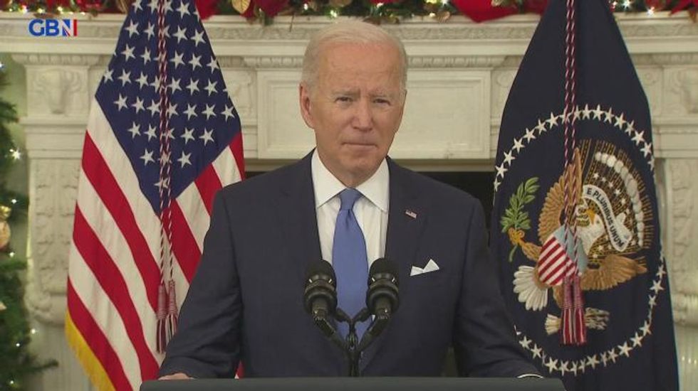 President Biden pledges 500 million free Covid-19 tests to counter Omicron and slams disinformation