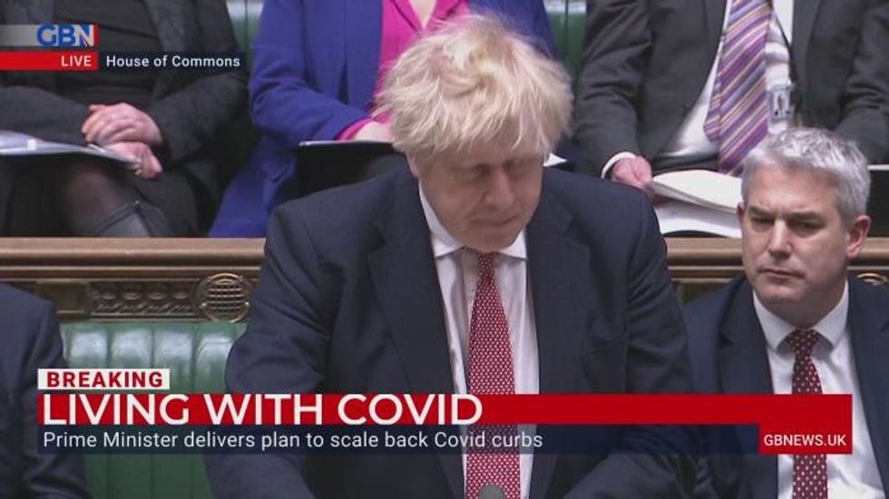 Boris Johnson removes legal requirement to self-isolate after positive test in 'Living with Covid' plan