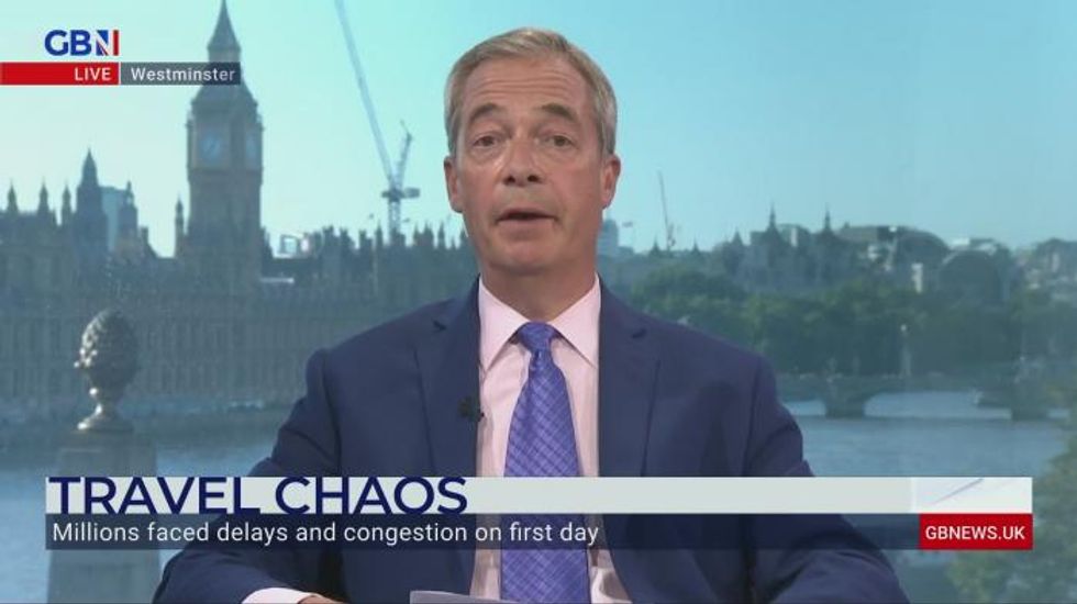 Nigel Farage warns if the Government give into RMT demands there 'could be many, many more' strikes
