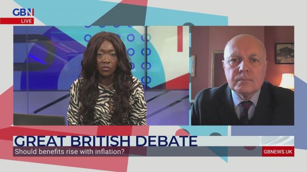 Iain Duncan Smith calls for benefits to be boosted in line with inflation