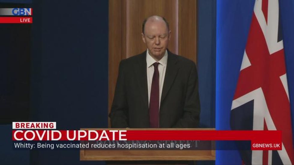 Chris Whitty warns future variants could cause 'significant' issues as 'Living with Covid' plans are outlined
