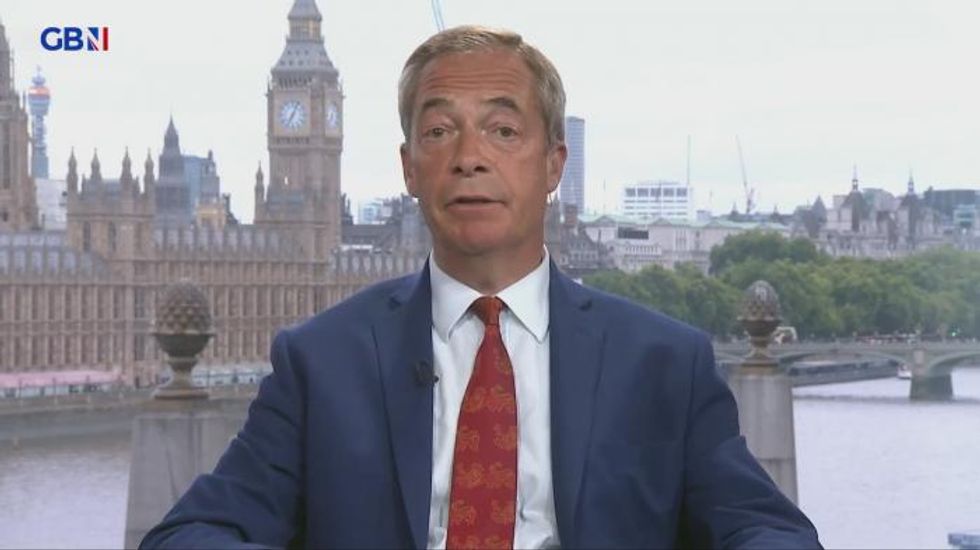 Nigel Farage blames Channel migrant crisis on UK 'not getting proper' Brexit and says 'we haven't got control of our borders'