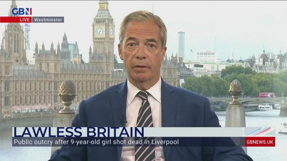 Nigel Farage asks 'what the hell has gone wrong with our policing' as 'lawlessness' rife across UK