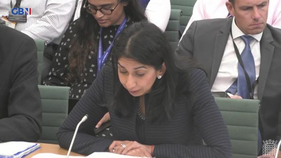 Government has FAILED to control UK’s borders, Suella Braverman admits