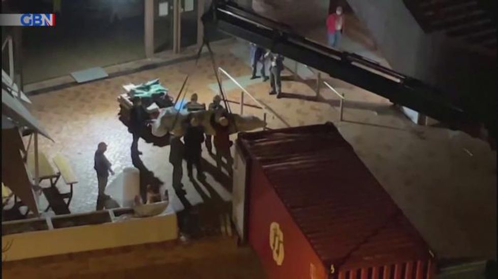 Tiananmen Square memorial sculpture removed from Hong Kong university