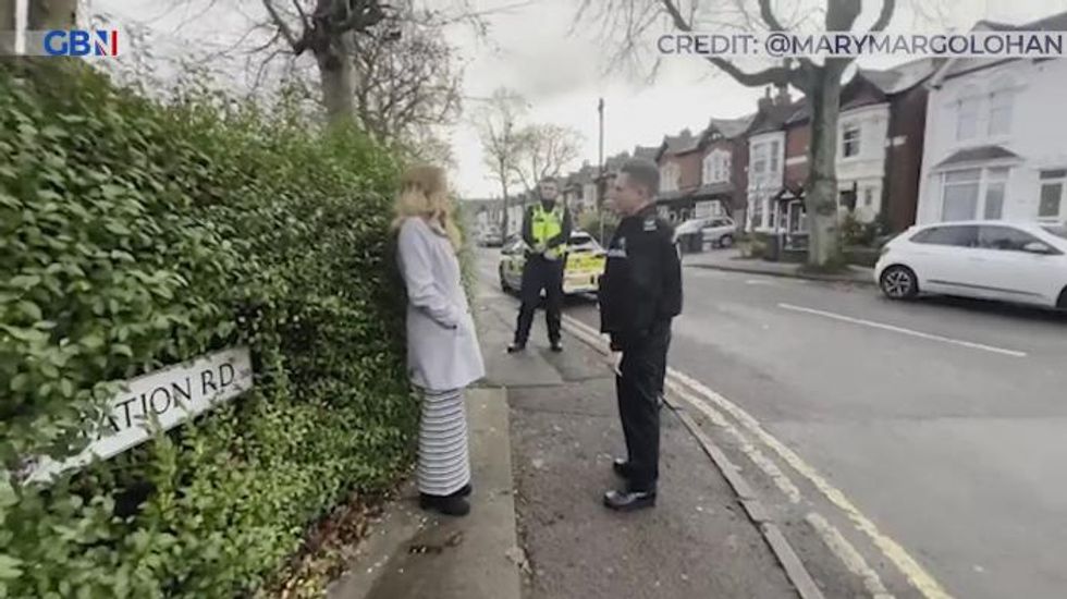 WATCH: Outrage as woman praying silently is ARRESTED in UK street - 'Taken away by police for a thoughtcrime'