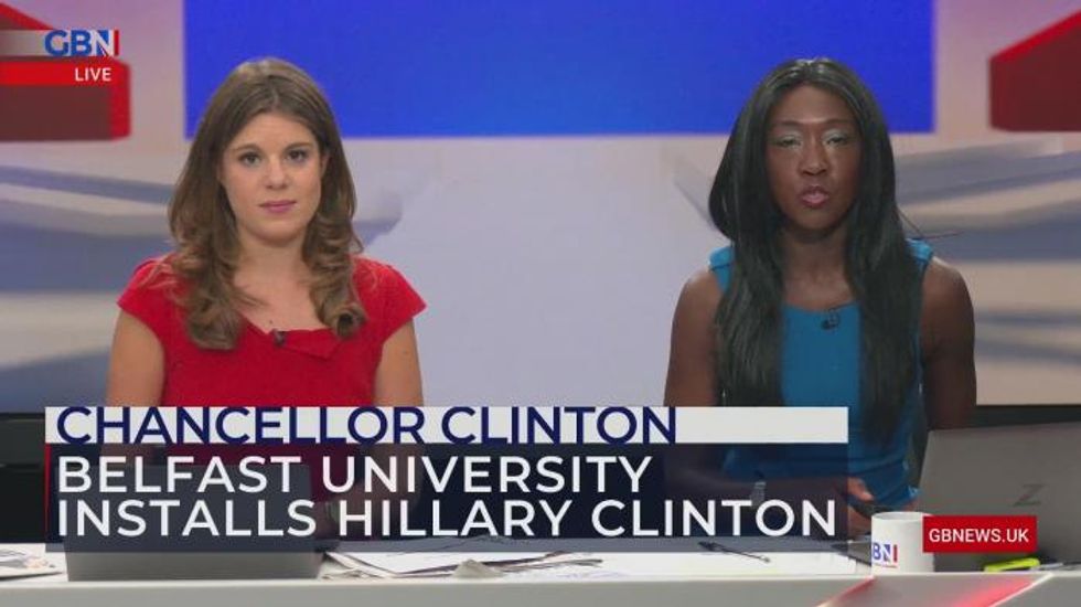 Hillary Clinton to be installed as chancellor of Belfast university