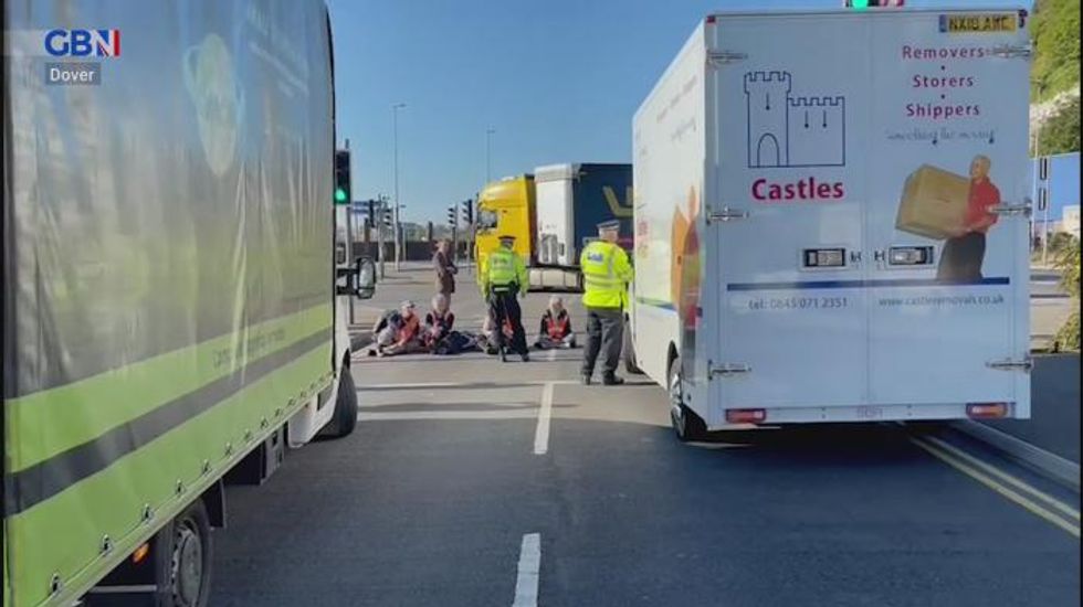 Insulate Britain protest blocks M25 near Heathrow airport