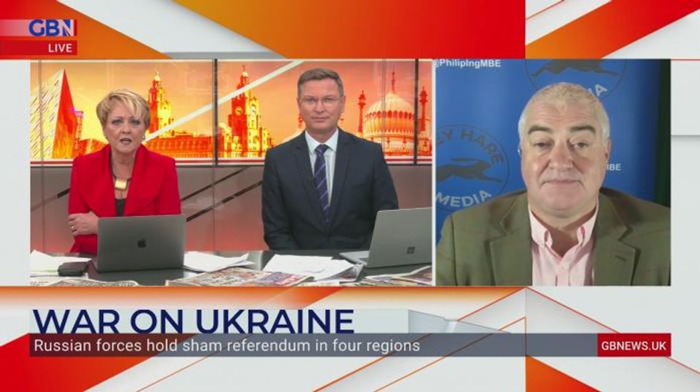 Russian forces hold 'sham referendums' in four occupied regions of Ukraine