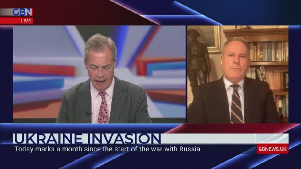 EU wants to be superpower in bid for new European army, ex-defence chief tells Nigel Farage