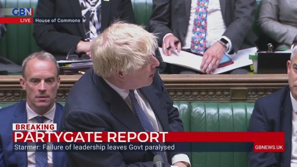 Boris Johnson's statement on Sue Gray report in full