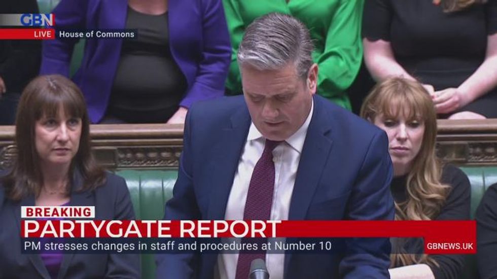 Keir Starmer declares 'I haven't broken any rules' in call for Boris Johnson to resign