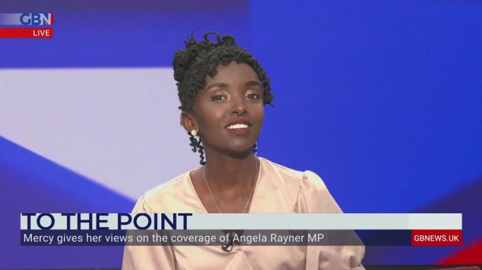 I never thought I'd say this, but I stand with Angela Rayner, says Mercy Muroki