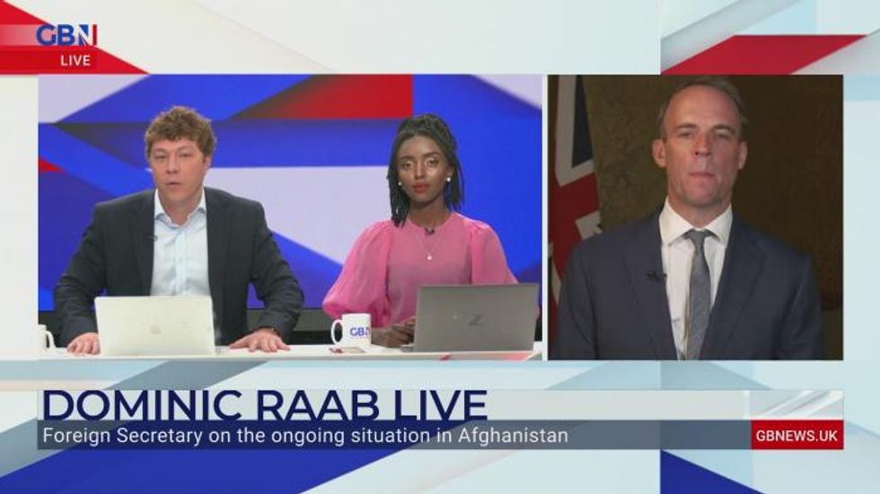 Raab: 'I'm not sure that I would be in a position to do that' - Foreign Secretary quizzed on whether he will be housing an Afghan refugee