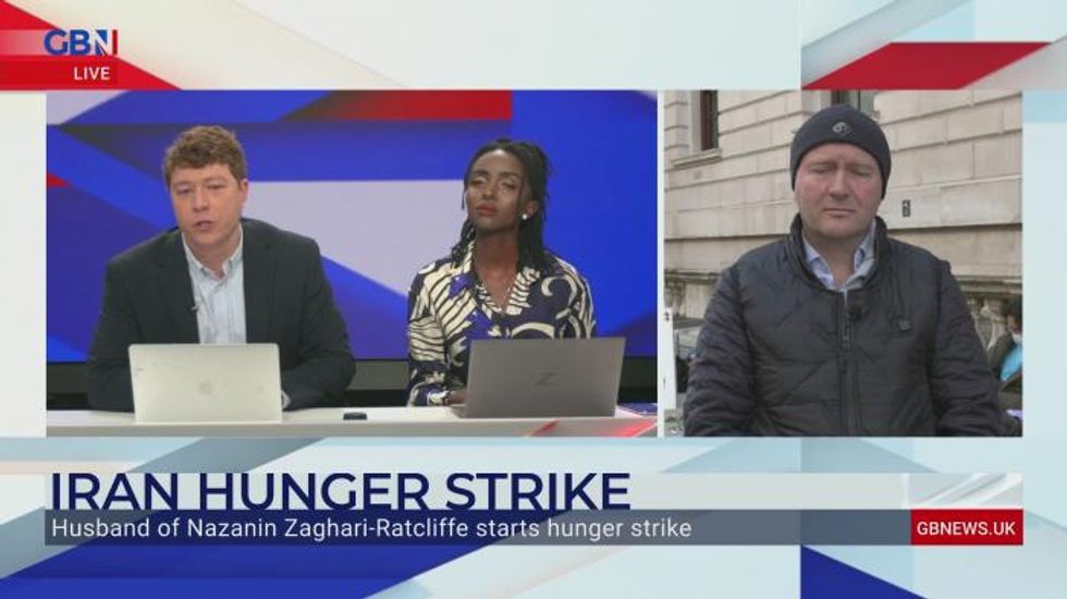 Nazanin Zaghari-Ratcliffe's husband goes on hunger strike for second time