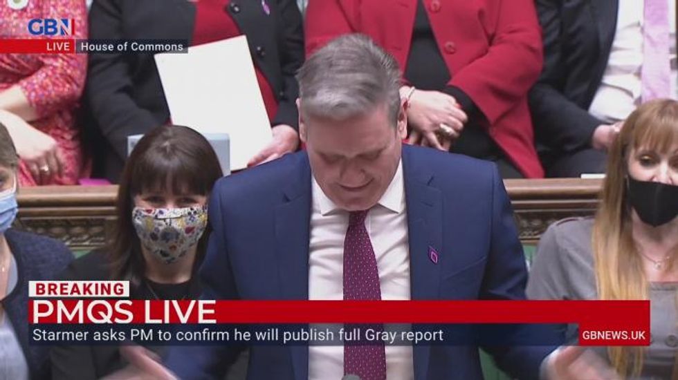 Boris Johnson brands Keir Starmer a 'lawyer, not a leader' during fiery PMQs exchange