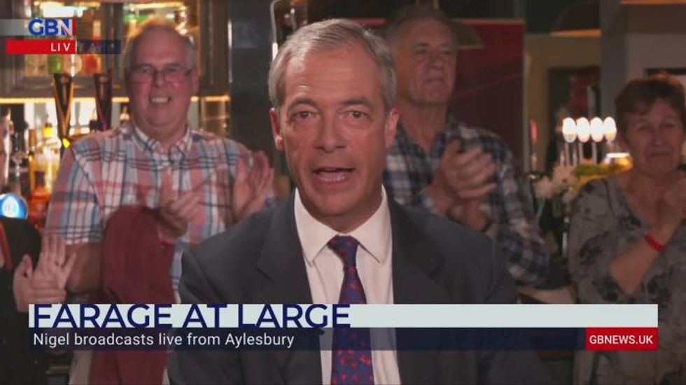 Nigel Farage slams Rishi Sunak for 'very big mistake' on windfall tax