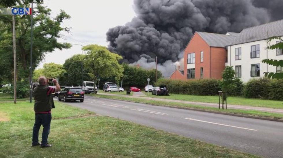 Leamington Spa: One person unaccounted for in industrial estate fire