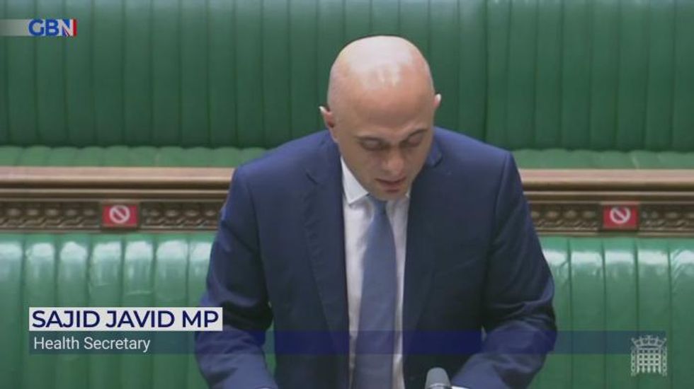 'Big task' ahead to 'restore our freedoms' says Health Secretary Sajid Javid