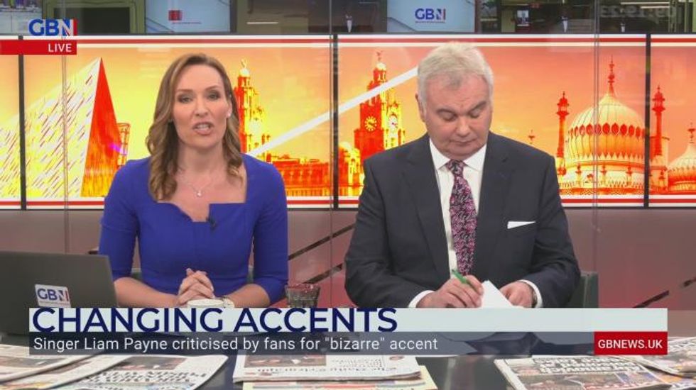 Eamonn Holmes and Isabel Webster mock Liam Payne for 'bizarre Irish-American' accent at Oscars
