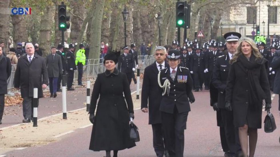 Met Police hold guard of honour for 'gentle giant' sergeant shot dead by suspect