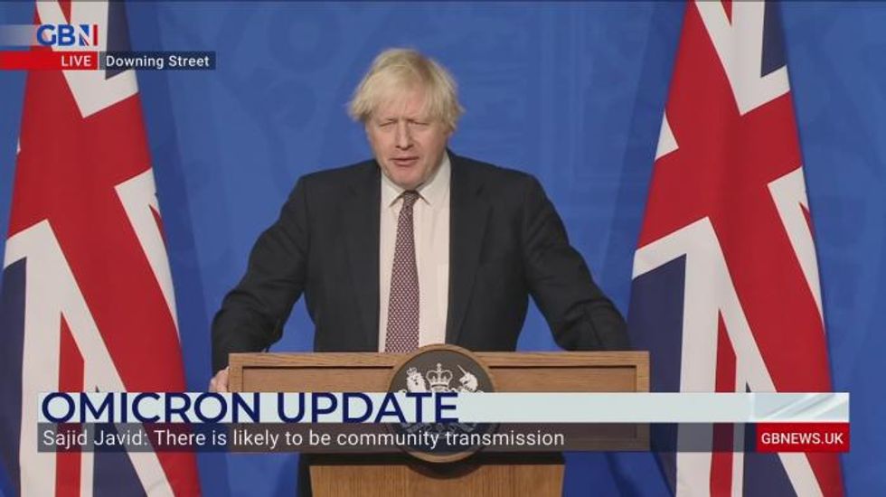 Boris Johnson: Do not cancel Christmas parties over Omicron Covid variant