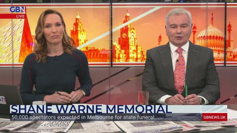 Shane Warne's grieving daughter in tears as Australians mourn legendary cricketer at MCG