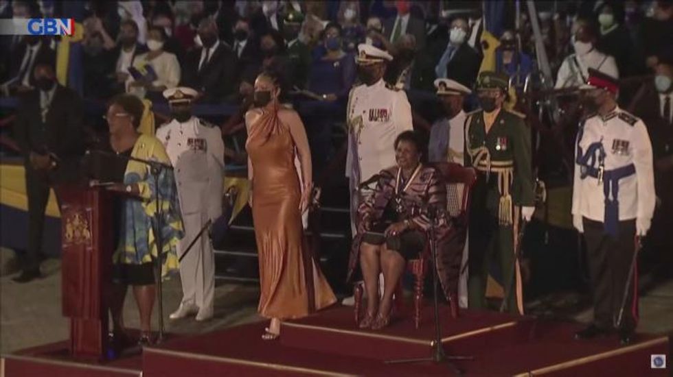 Barbados makes Rihanna a national hero as country becomes a republic