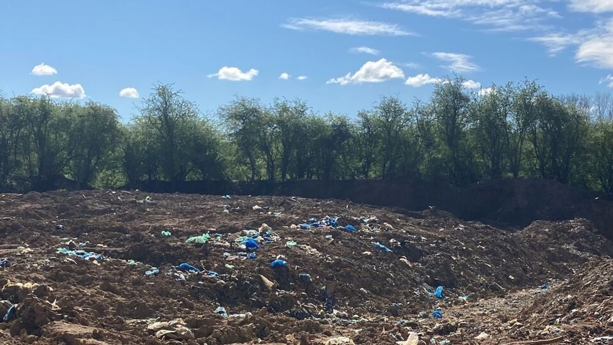 30,000 tonnes of household rubbish