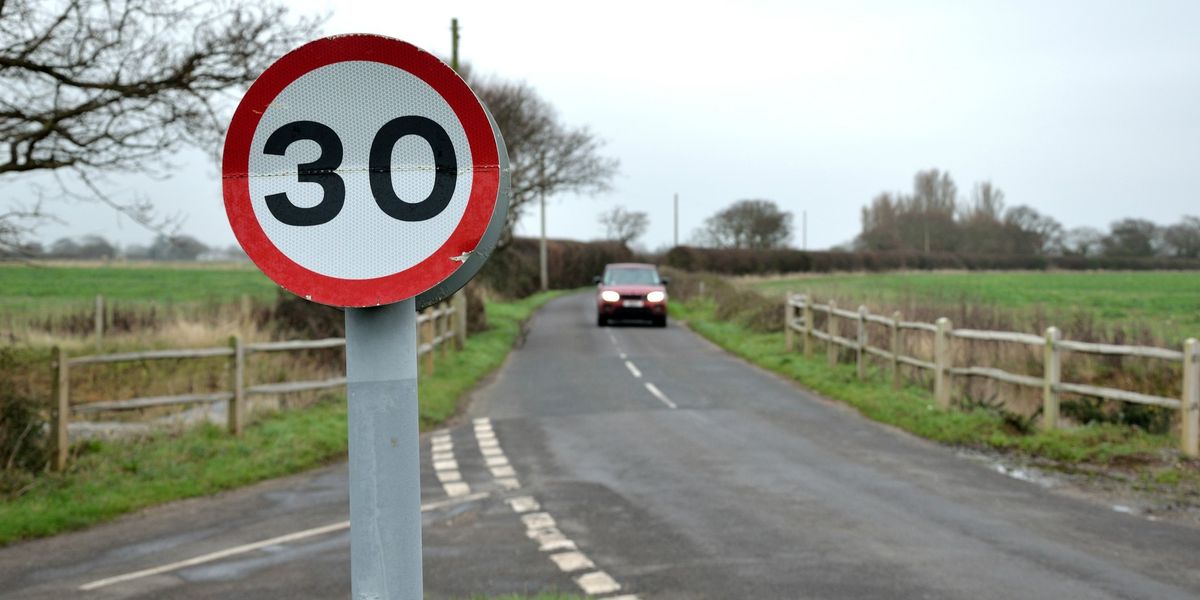 NextImg:Drivers could see national speed limits on major A-roads slashed to 30mph as landmark petition demands change