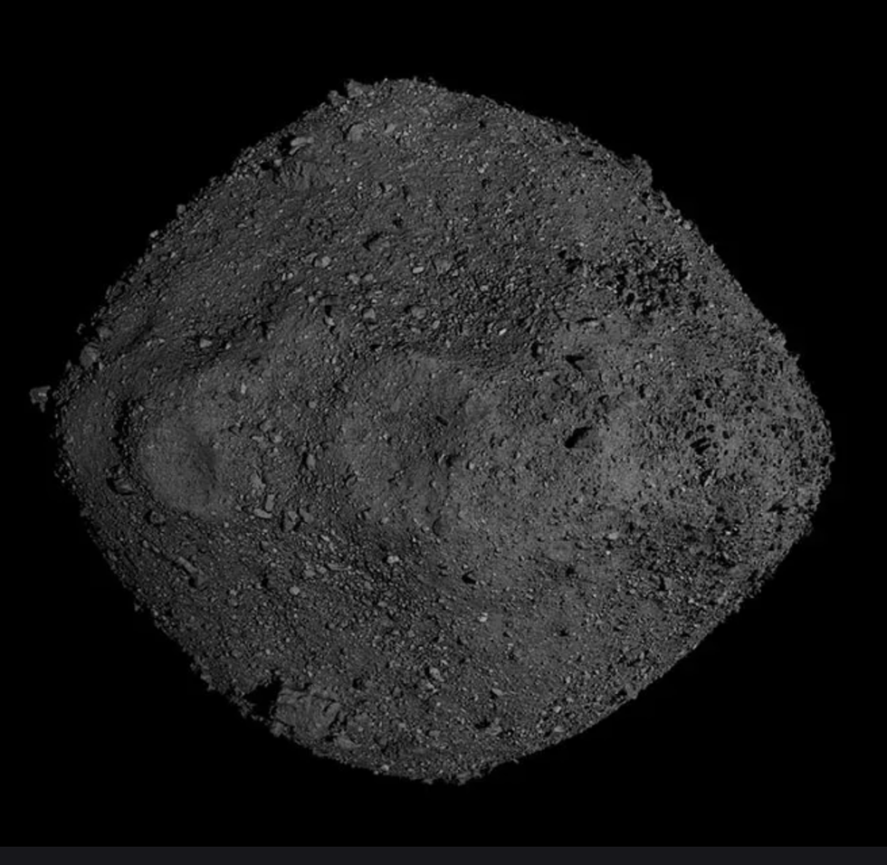 3D model of trickster asteroid Bennu