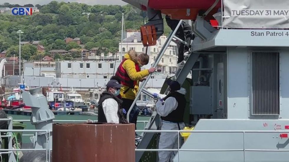 Migrant arrivals nearly hit 10,000 in UK for this year after 40 arrive in small boat