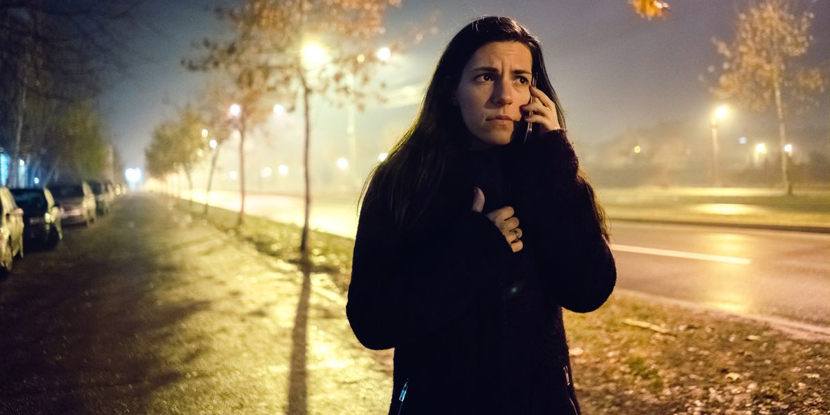NextImg:Nearly HALF of women feel unsafe walking on Britain's streets in the winter as a third CHANGE their route home