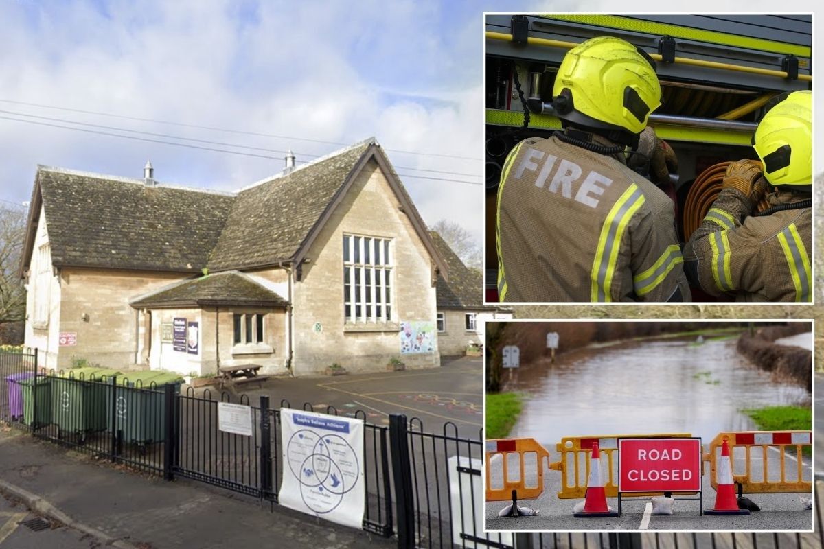 50 children rescued by firefighters after 'major flooding incident' cuts off school