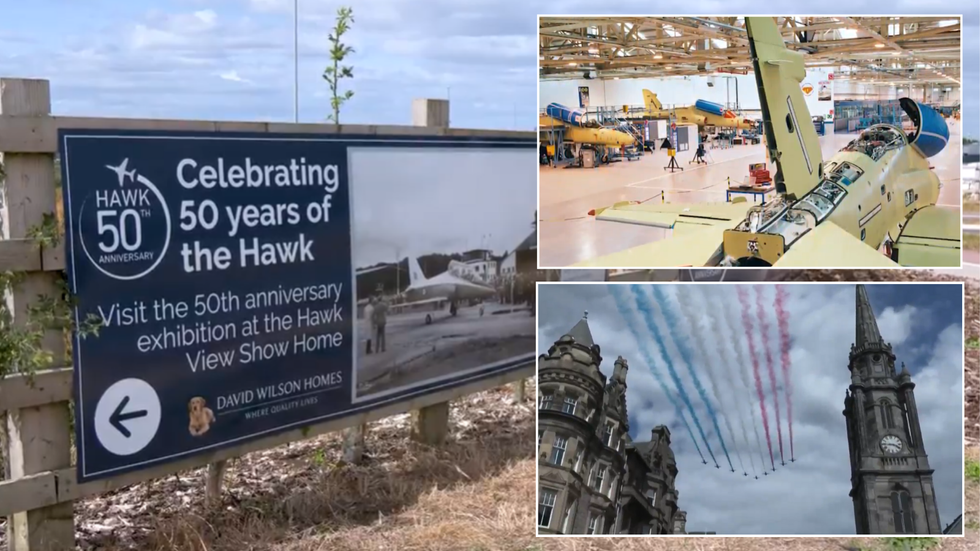 50th anniversary of the Hawk's first flight celebrations