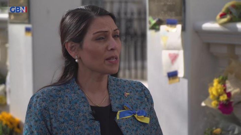 Priti Patel: Britain is not turning back Ukrainian refugees at the border