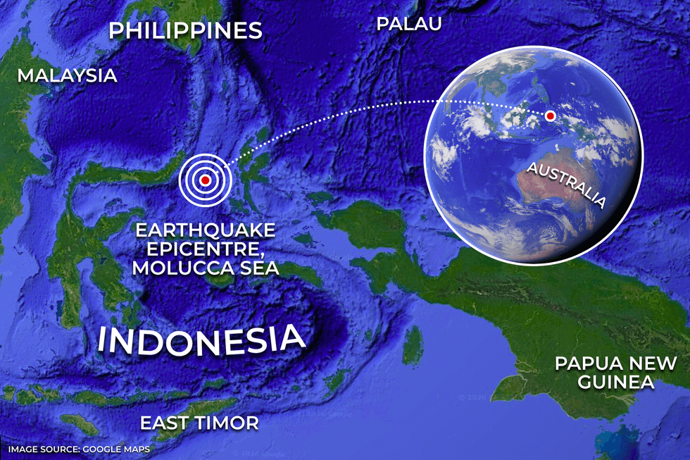7.8 magnitude earthquake in Indonesia