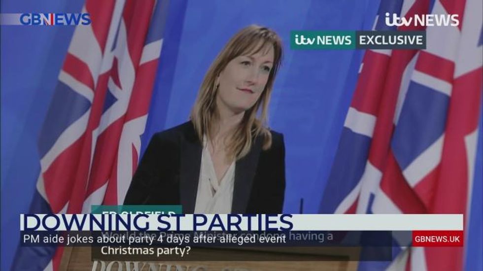 Metropolitan Police reviewing footage of No 10 staff joking about a Christmas party