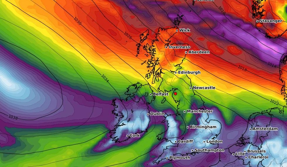 75mph will batter parts of the UK.