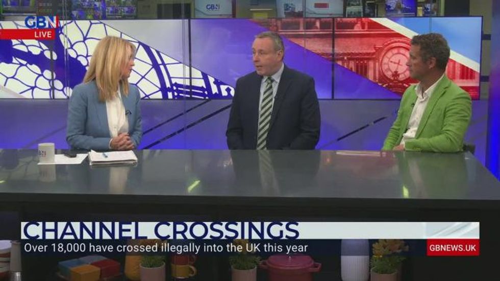 French police foil migrants attempting to cross English Channel by puncturing boat and destroying engine