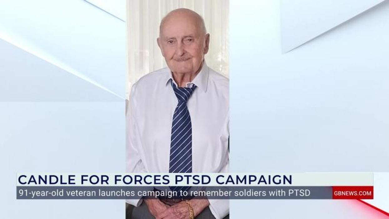WATCH: 91-year-old veteran launches campaign to remember soldiers with PTSD