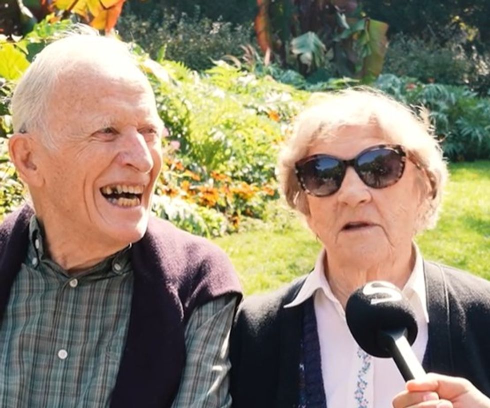 98-year-old and 94-year-old husband and wife