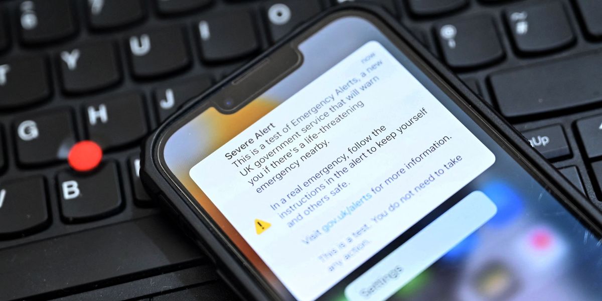 Emergency alert to be sent to every phone across Britain as Cabinet Office warns ‘don’t panic’ Emergency alert to be sent to every phone across Britain as Cabinet Office warns ‘don’t panic’