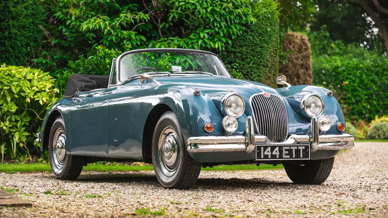 A 1960 Jaguar XK150 Drophead Coupé
