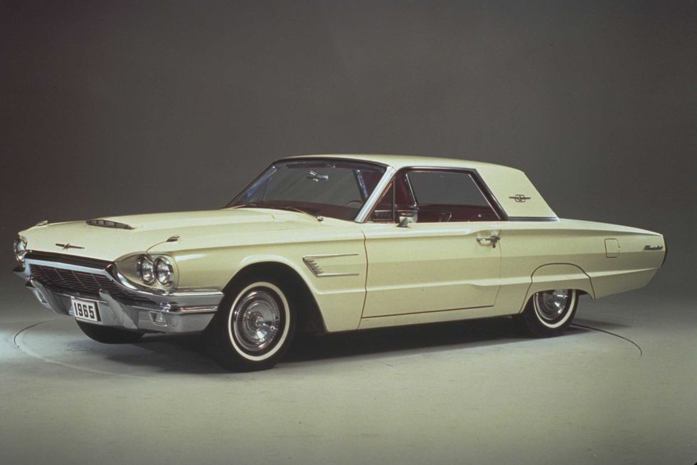 A 1965 Ford Thunderbird