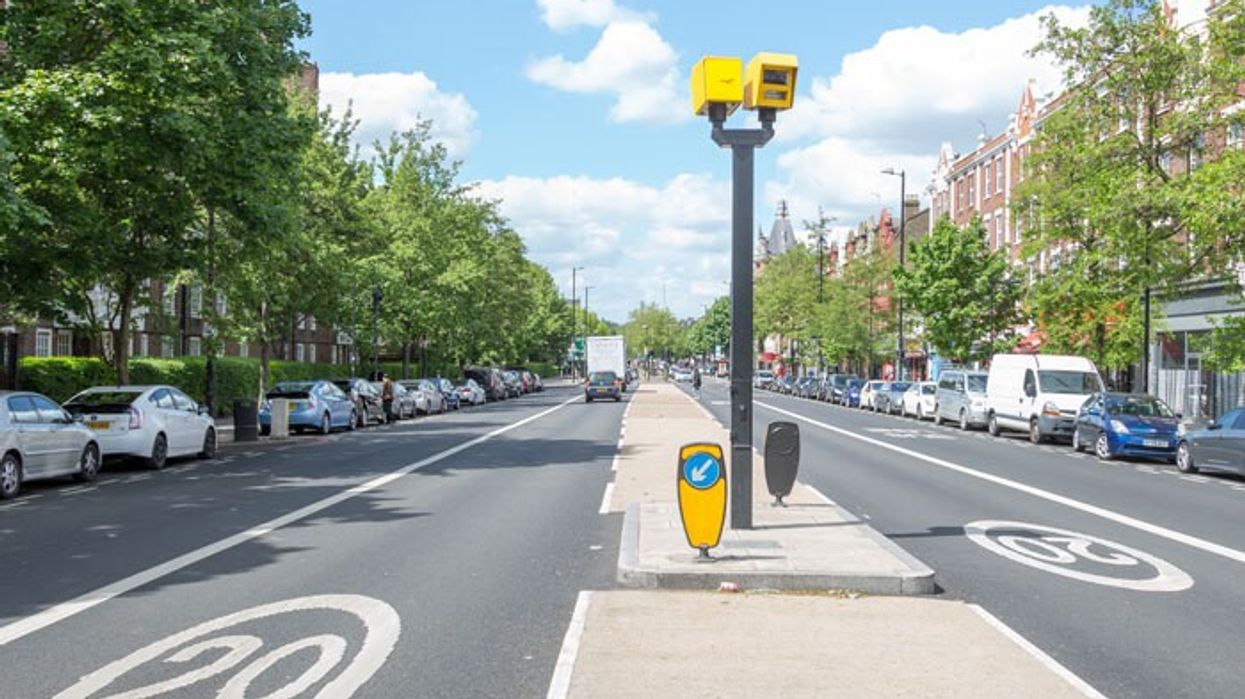 A 20mph speed limit road