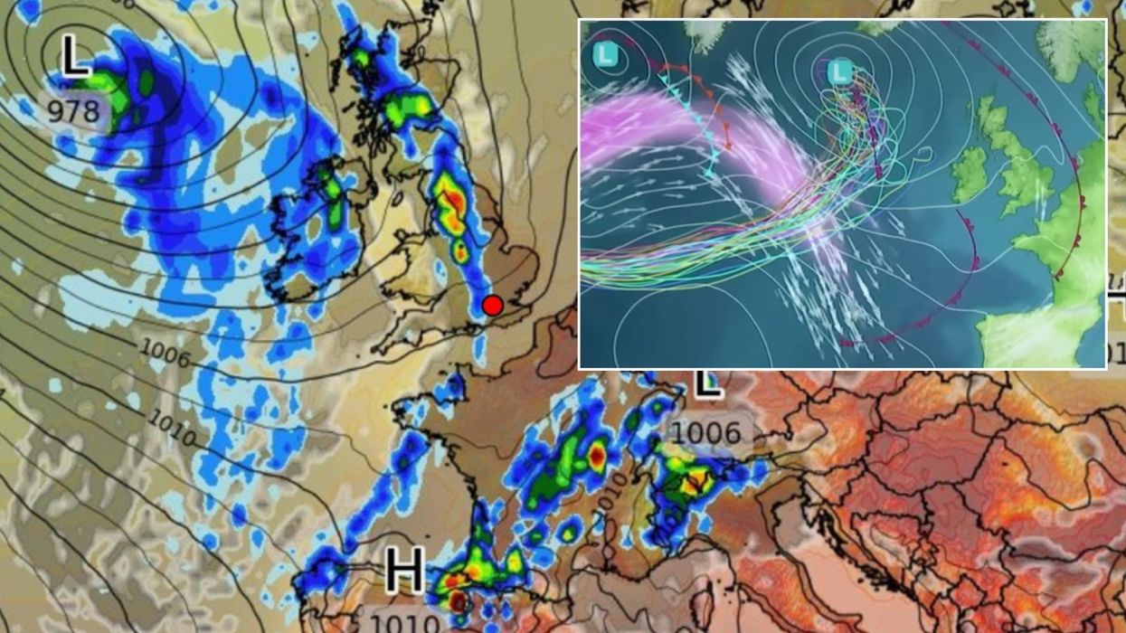 UK weather: Ex-hurricane Erin triggers 'week of wind and rain' after bank holiday heat surge