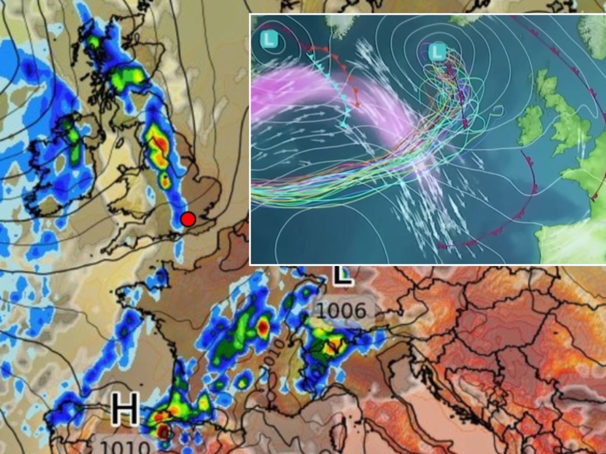 UK weather: Ex-hurricane Erin triggers 'week of wind and rain' after bank holiday heat surge