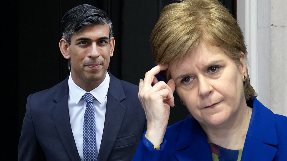 A BBC bias row has erupted after a presenter called Nicola Sturgeon “our leader” during an interview with Rishi Sunak.